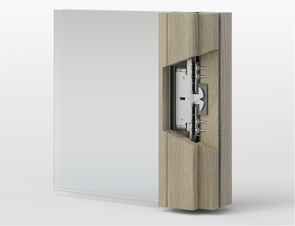 Impossibile scardinare l’anta