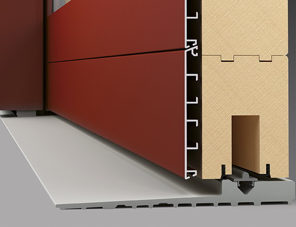 Soglia Climatech in vetroresina