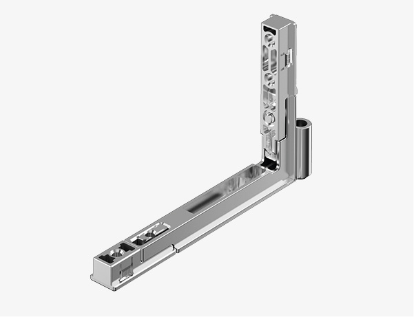 Regolazione della cerniera inferiore