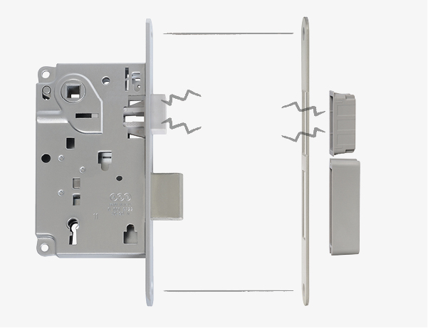 Scrocco a movimento magnetico