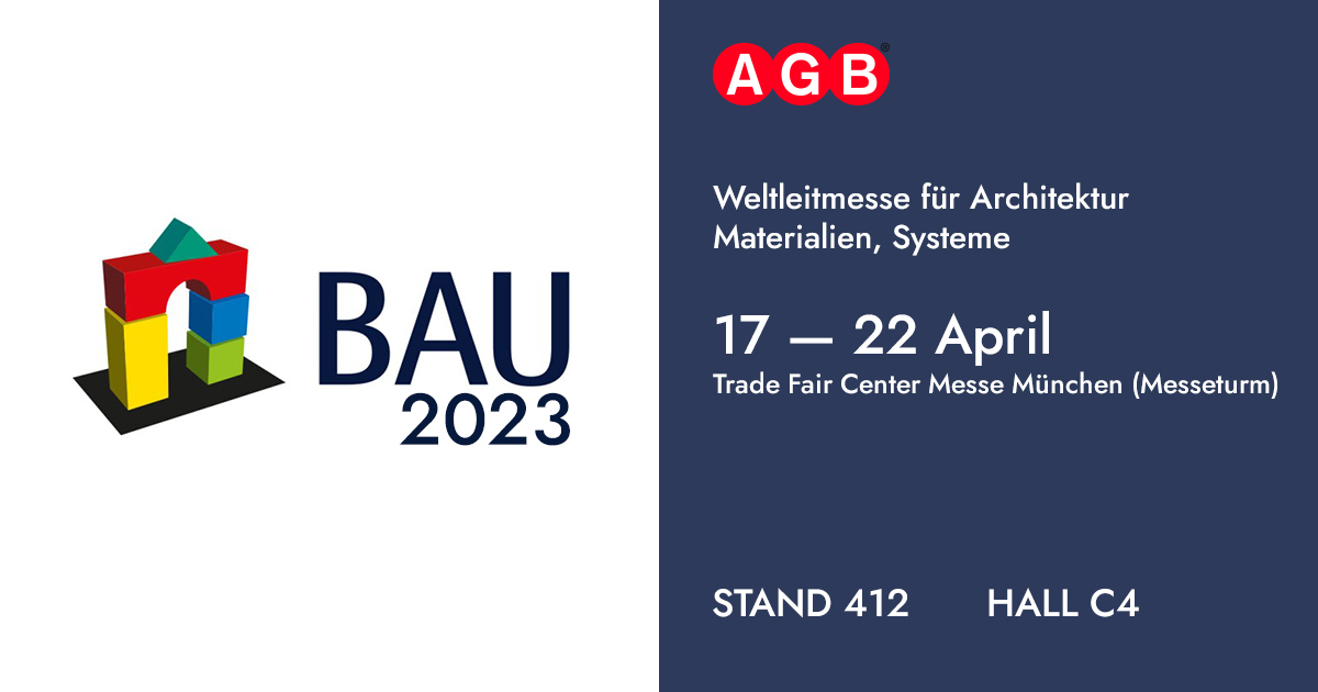 AGB espone al BAU 2023