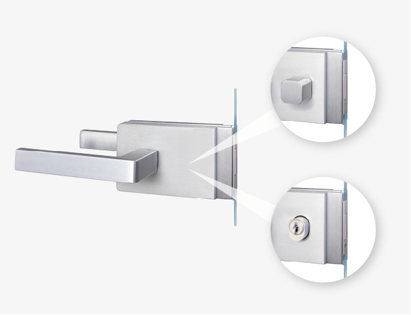 Tre modelli di serratura