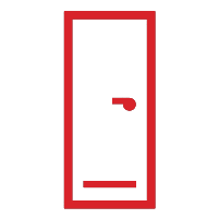 Serratura comando a leva