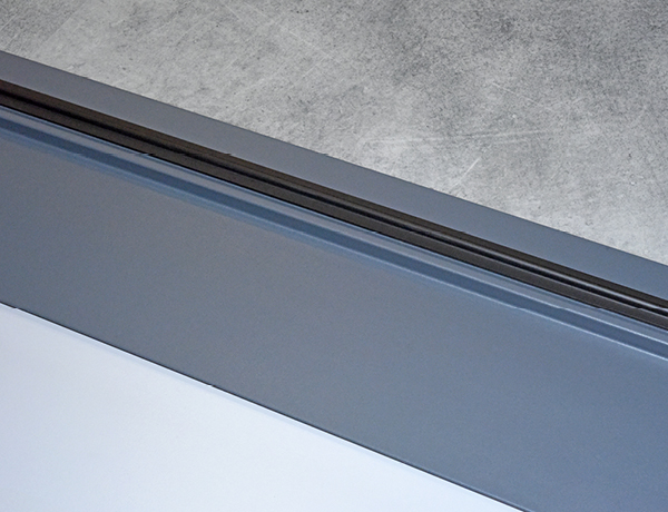 Nuova finitura per soglia Climatech GRIGIO ANTRACITE