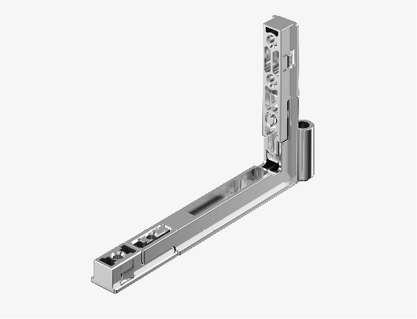 Regolazione della cerniera inferiore