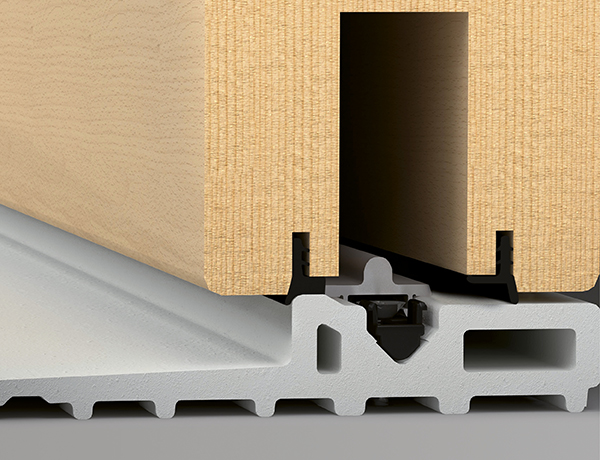 Soglia Climatech in vetroresina