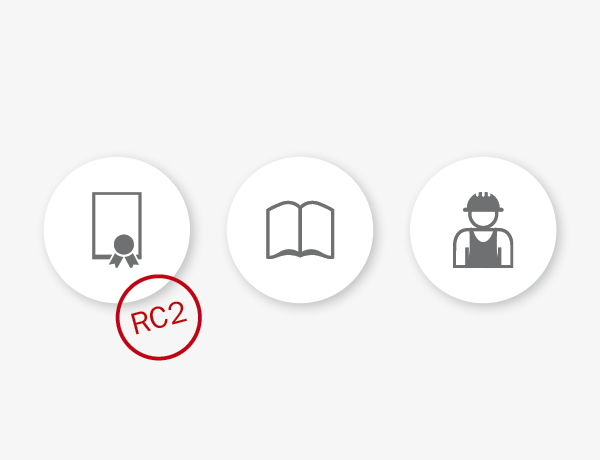 Cascading RC2 disponibile per serratura a ganci