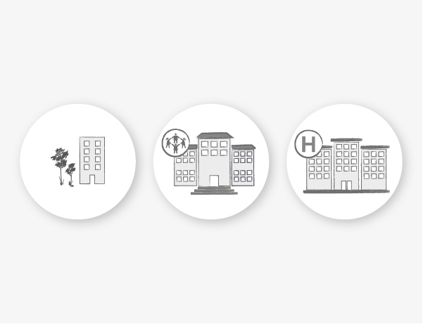 Sicurezza nei luoghi pubblici e nei piani alti